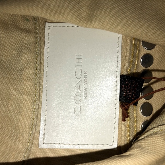Coach Studded Distresses Denim Jacket - Picture 6 of 6